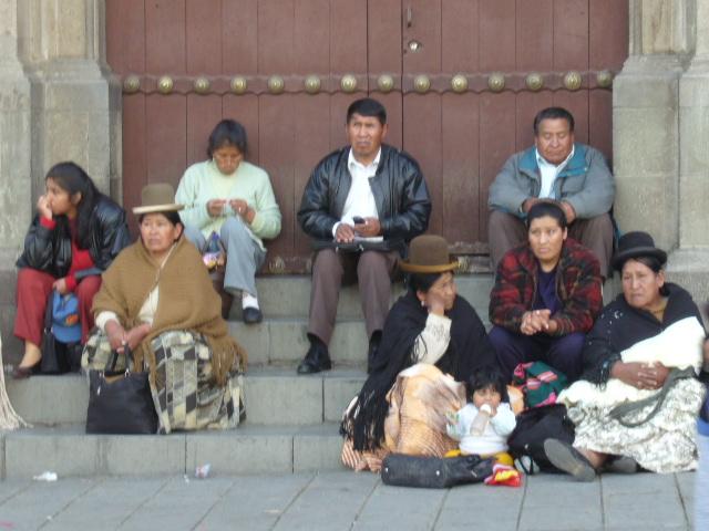 On the Steps of San Francisco